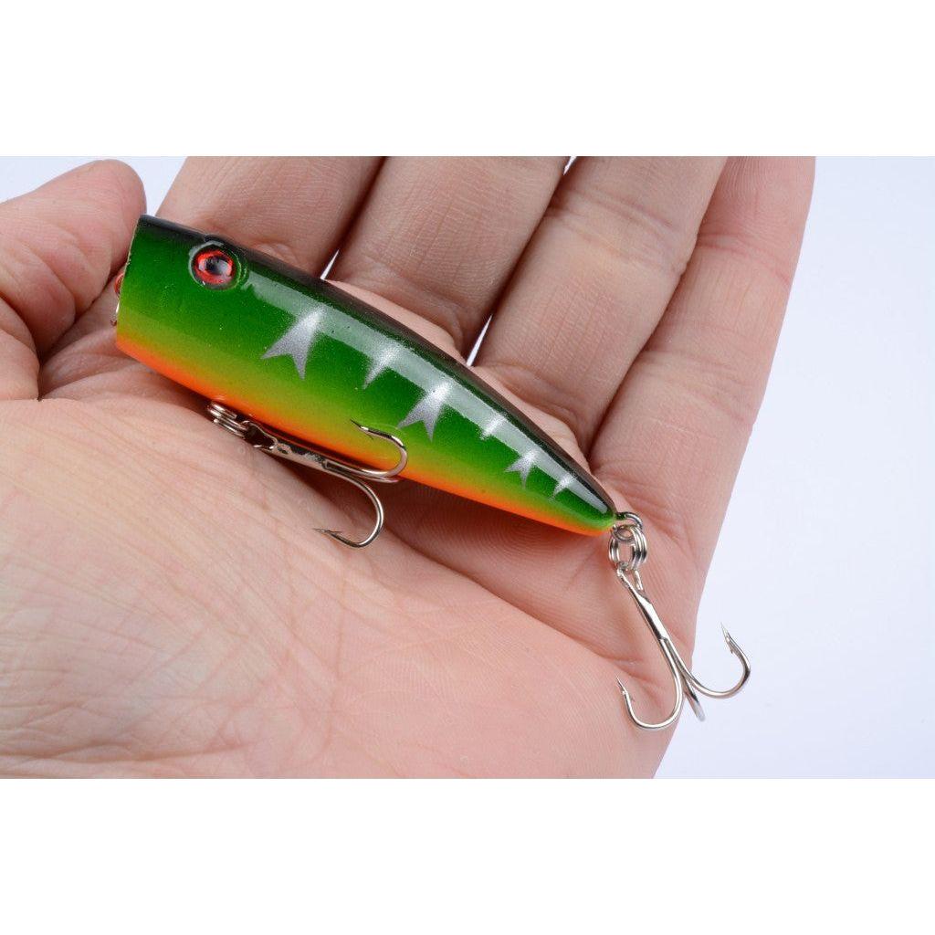 5X 7cm Popper Poppers Fishing Lure Lures Surface Tackle Fresh Saltwater - Magdasmall
