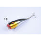5X 7cm Popper Poppers Fishing Lure Lures Surface Tackle Fresh Saltwater - Magdasmall