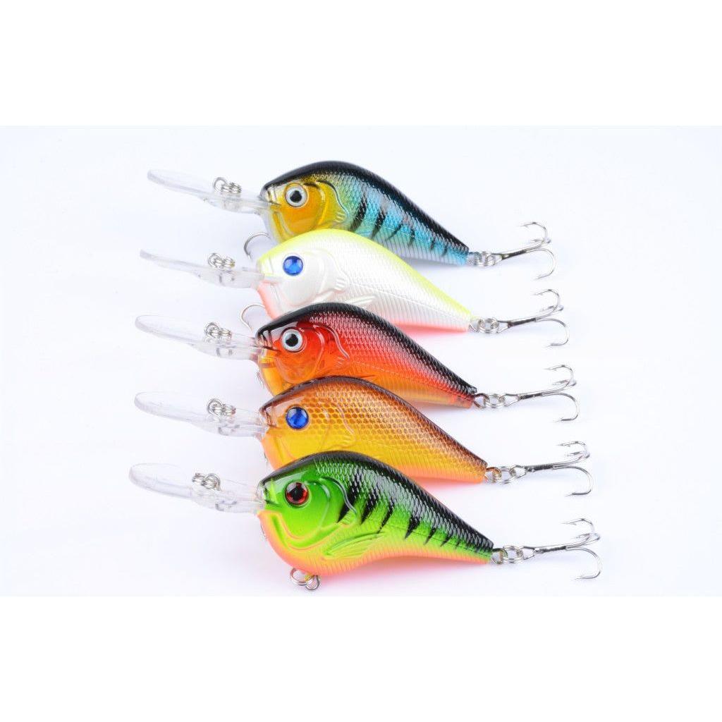 5X 9.5cm Popper Poppers Fishing Lure Lures Surface Tackle Saltwater - Magdasmall