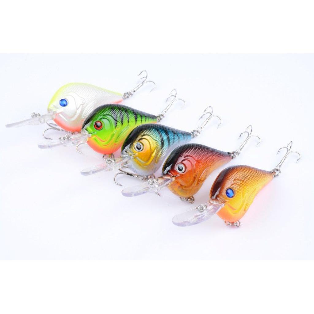 5X 9.5cm Popper Poppers Fishing Lure Lures Surface Tackle Saltwater - Magdasmall