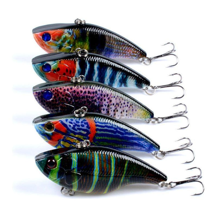 5X Popper Poppers Fishing Vib Lure Lures Surface Tackle Fresh Saltwater - Magdasmall