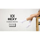 5X Rexy 3D Seamless Crew Socks Large Slim Breathable WHITE - Magdasmall