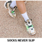 5X Rexy 3D Seamless Crew Socks Large Slim Breathable WHITE - Magdasmall
