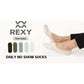 5X Small Daily No Show Socks - MULTI COLOUR	5X Rexy Daily No Show Ankle Socks Small Non-Slip Breath - Magdasmall
