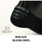 5X Small Daily No Show Socks - MULTI COLOUR	5X Rexy Daily No Show Ankle Socks Small Non-Slip Breath - Magdasmall