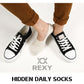 5X Small Daily No Show Socks - MULTI COLOUR	5X Rexy Daily No Show Ankle Socks Small Non-Slip Breath - Magdasmall