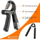 5 Pack Adjustable Resistance Hand Gripper Exerciser Workout Kit - Magdasmall