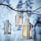 5 Pack of White Metal Miners Lantern Summer Wedding Home Party Room Balconey Deck Decoration 21cm Tealight Candle - Magdasmall