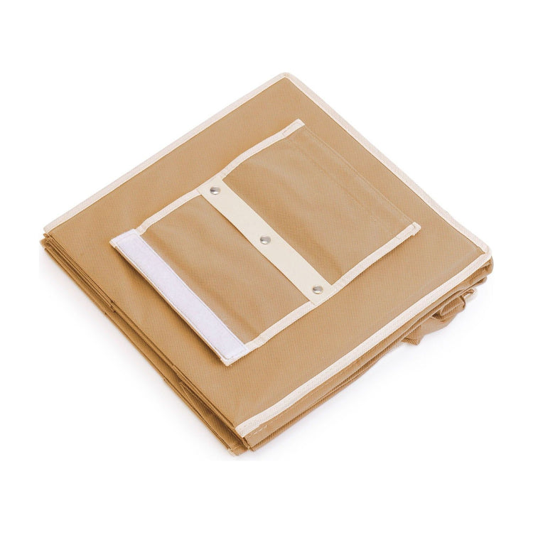 5 Tier Shelf Hanging Closet Organizer and Storage for Clothes (Beige) - Magdasmall