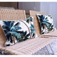 Cushion Cover-With Piping-Palm Trees Natural-35cm X 50cm