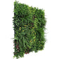 Luxury Country Fern Artificial Vertical Garden / Green Wall 100cm X 100cm UV Resistant