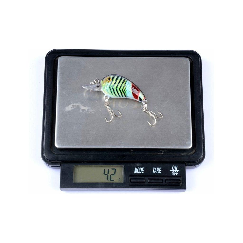 5x 4.5cm Popper Crank Bait Fishing Lure Lures Surface Tackle Saltwater - Magdasmall