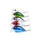 5x 5.5cm Popper Crank Bait Fishing Lure Lures Surface Tackle Saltwater - Magdasmall