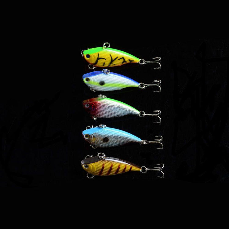 5x 5.5cm Vib Bait Fishing Lure Lures Hook Tackle Saltwater - Magdasmall