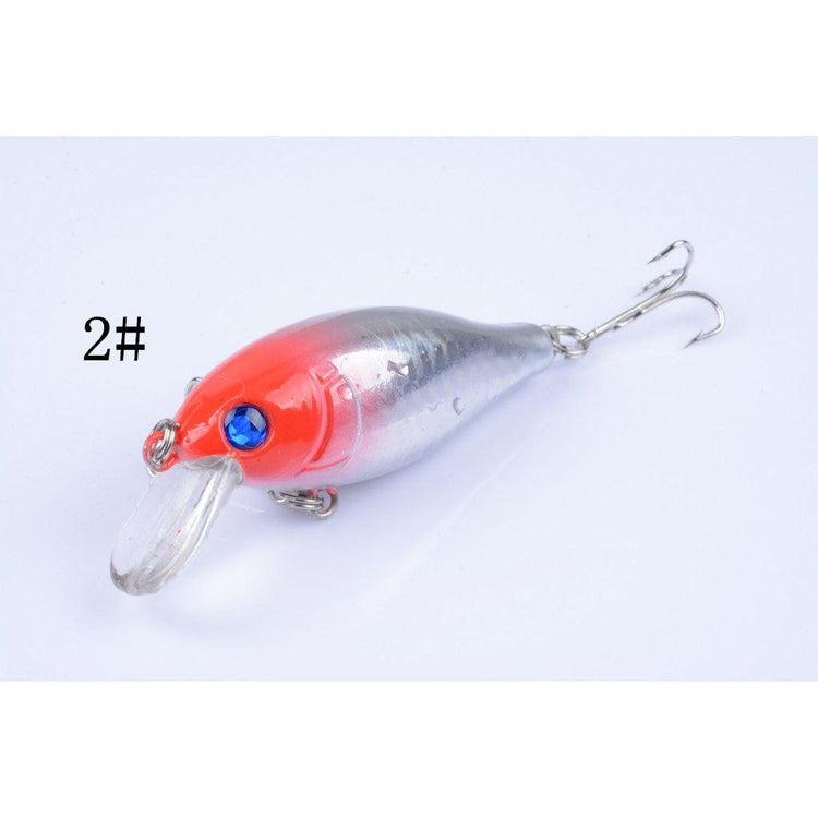 5x 7.5cm Popper Crank Bait Fishing Lure Lures Surface Tackle Saltwater - Magdasmall