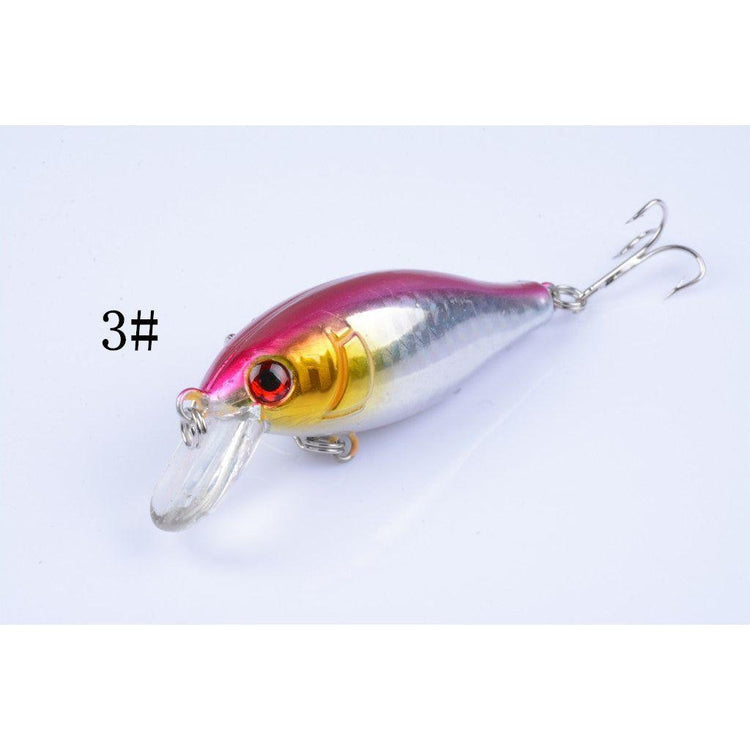 5x 7.5cm Popper Crank Bait Fishing Lure Lures Surface Tackle Saltwater - Magdasmall