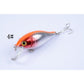 5x 7.5cm Popper Crank Bait Fishing Lure Lures Surface Tackle Saltwater - Magdasmall