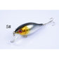 5x 7.5cm Popper Crank Bait Fishing Lure Lures Surface Tackle Saltwater - Magdasmall