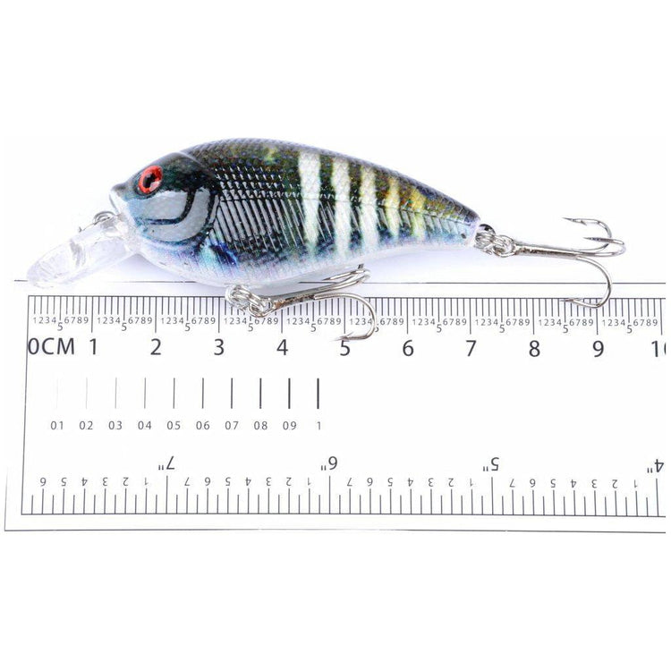 5x 7cm Popper Crank Bait Fishing Lure Lures Surface Tackle Saltwater - Magdasmall