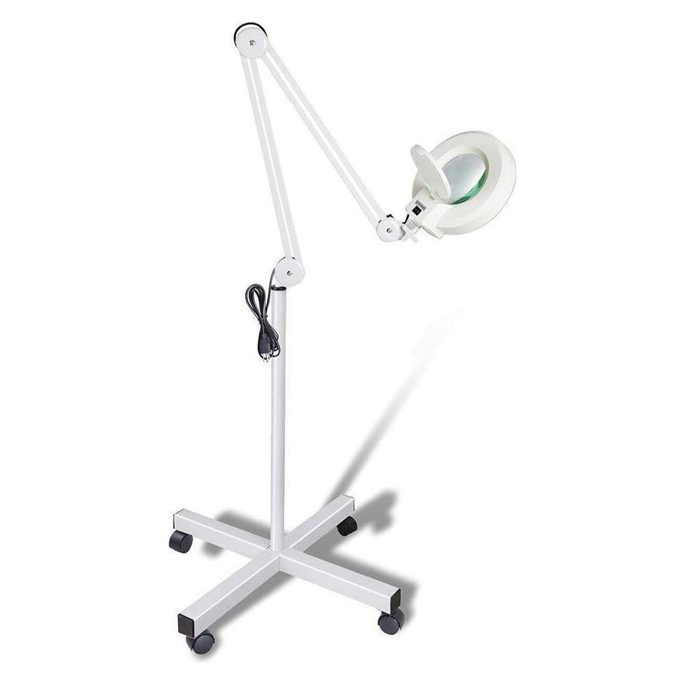 5x Magnifying Lamp Fluorescent Salon Light Glass Beauty Floor Stand Magnifier - Magdasmall