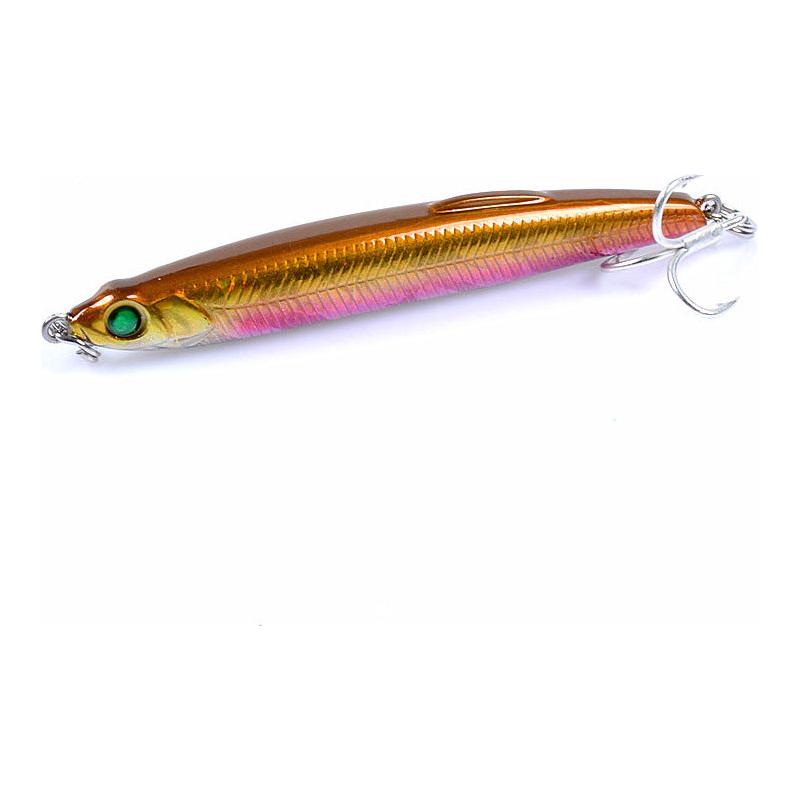 5x Pencil minnow 7.5cm Fishing Lure Lures Surface Tackle Fresh Saltwater - Magdasmall