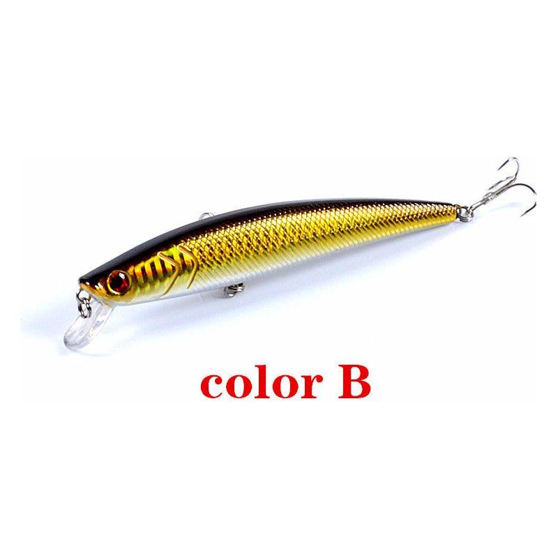 5x Popper Minnow 13cm Fishing Lure Lures Surface Tackle Fresh Saltwater - Magdasmall