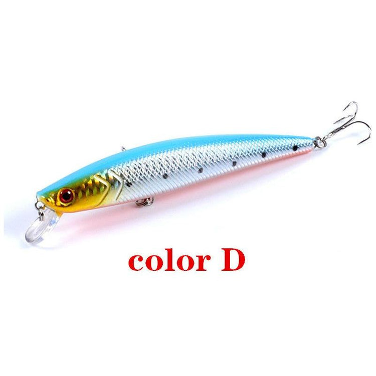 5x Popper Minnow 13cm Fishing Lure Lures Surface Tackle Fresh Saltwater - Magdasmall