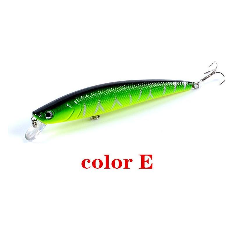 5x Popper Minnow 13cm Fishing Lure Lures Surface Tackle Fresh Saltwater - Magdasmall