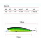 5x Popper Minnow 13cm Fishing Lure Lures Surface Tackle Fresh Saltwater - Magdasmall