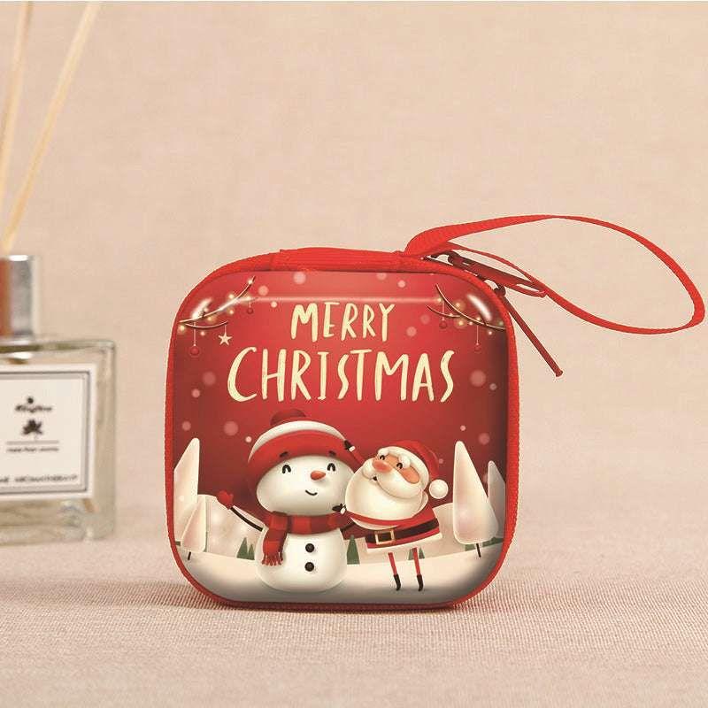 6 Pcs Set Small Gift Cute Cartoon Bags Packaging Box Christmas Coin Purse - Magdasmall