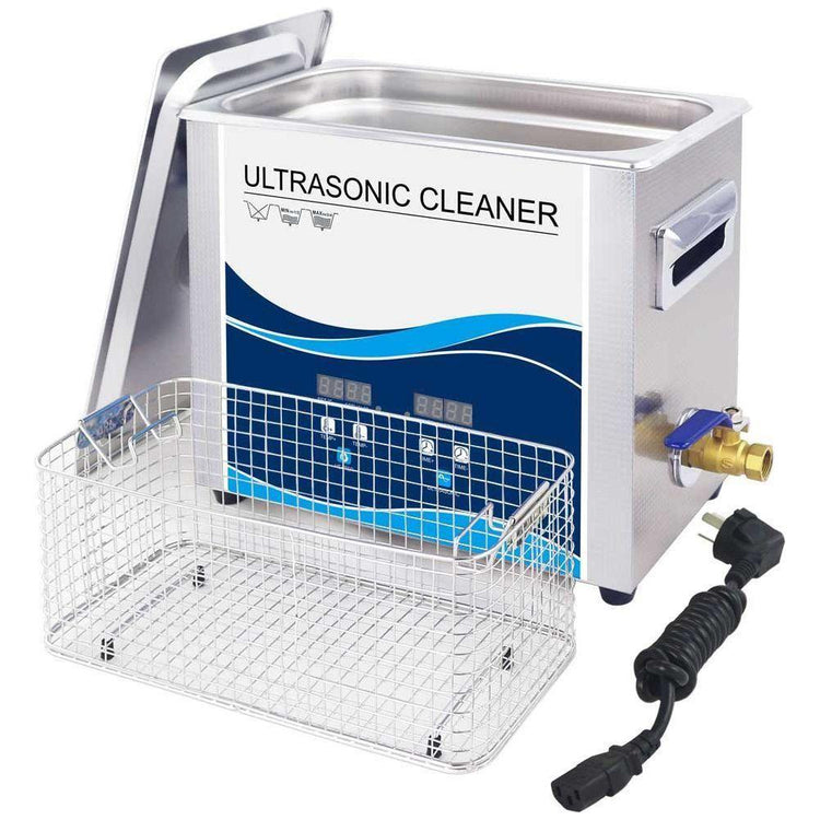 6.5L Digital Ultrasonic Cleaner Jewelry Ultra Sonic Bath Degas Parts Cleaning - Magdasmall