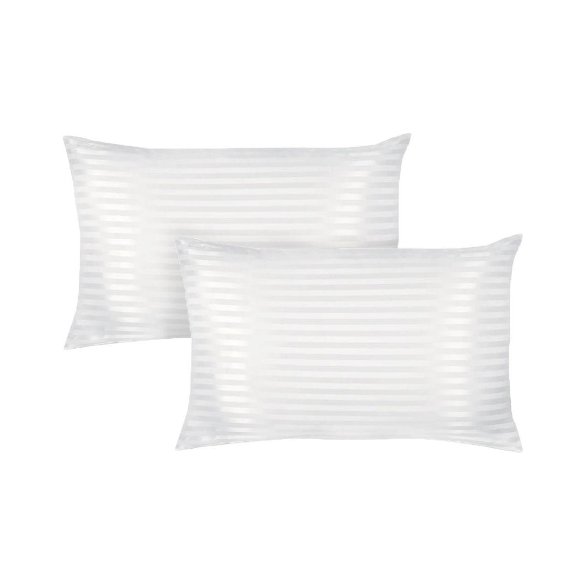 600GSM Twin Pack Microfibre Standard Pillows 45 x 70 cm - Magdasmall