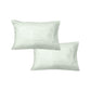 600TC Pair of Wide Self Striped Standard Pillowcases Tea - Magdasmall