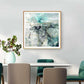 60cmx60cm Marbled Green 2 Sets Gold Frame Canvas Wall Art - Magdasmall