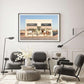 60cmx90cm Horses Fashion Black Frame Canvas Wall Art - Magdasmall