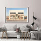 60cmx90cm Horses Fashion Black Frame Canvas Wall Art - Magdasmall
