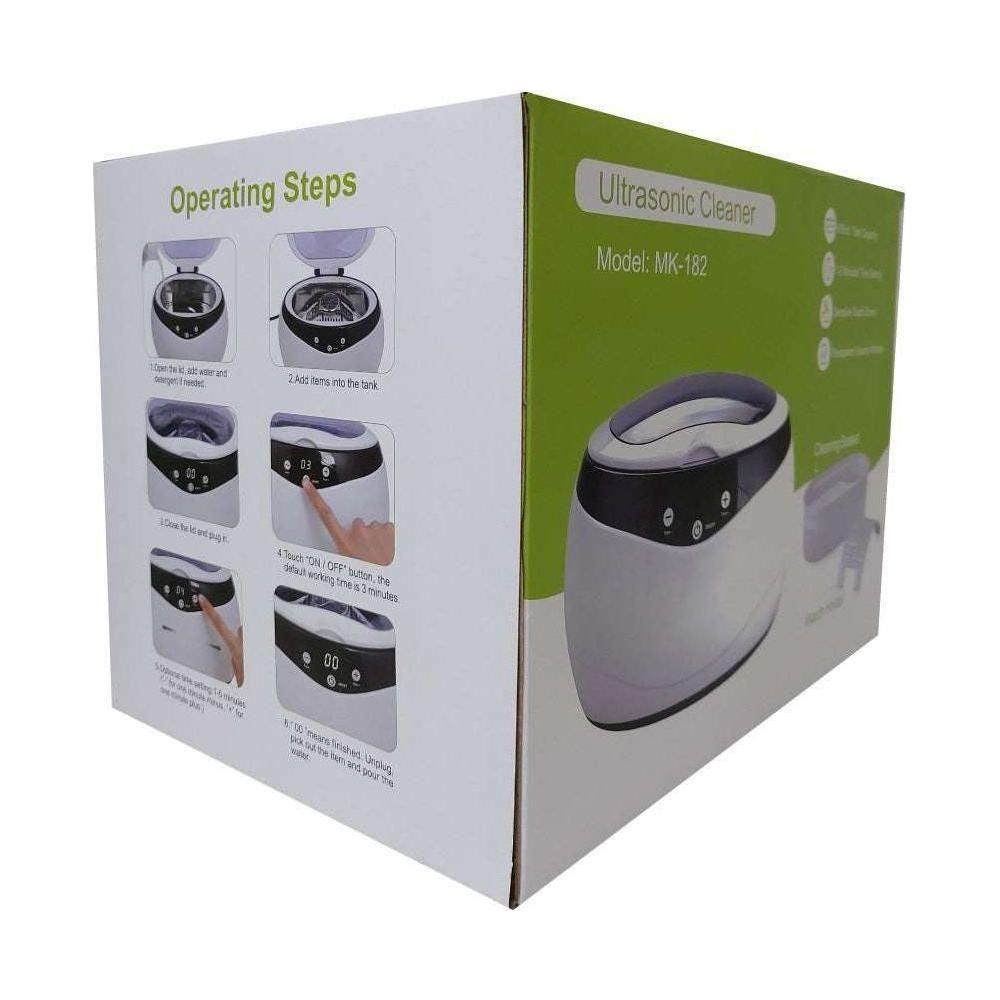 650ml Digital Ultrasonic Cleaner Ultra Sonic Bath Heated Parts Jewelry Cleaning - Magdasmall