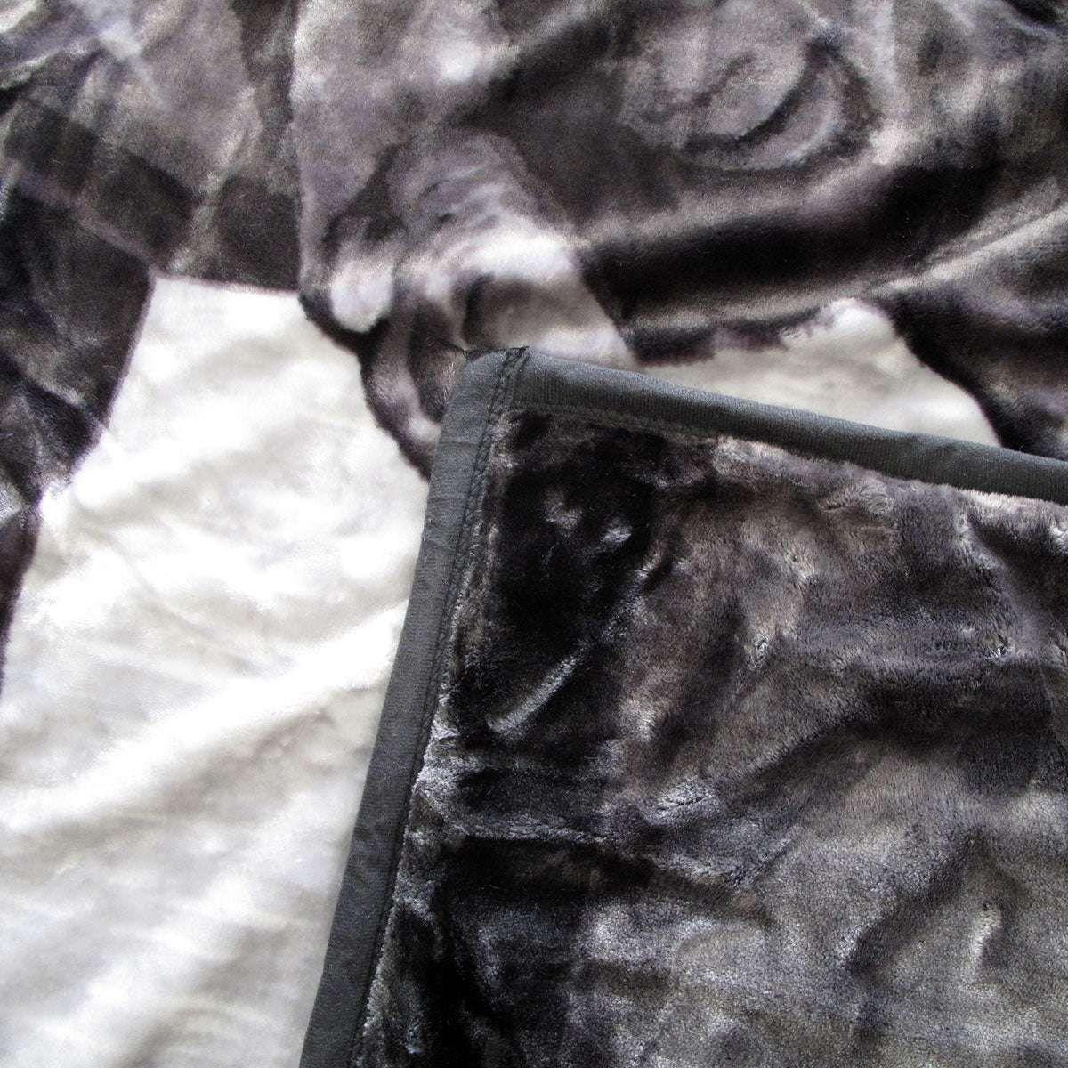 675gsm 2 Ply 3D Print Faux Mink Blanket Queen 200x240 cm Galloping Horse - Magdasmall