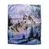 675gsm 2 Ply 3D Print Faux Mink Blanket Queen 200x240 cm Winter Wolf - Magdasmall