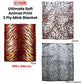 675gsm 2 Ply Animal Print Faux Mink Blanket Queen 200x240 cm Jaguar - Magdasmall