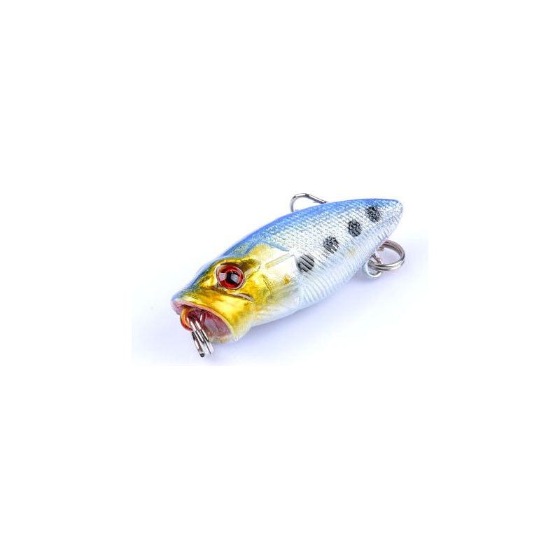 6X 3.5cm Popper Poppers Fishing Hard Lure Lures Surface Tackle Fresh Saltwater - Magdasmall
