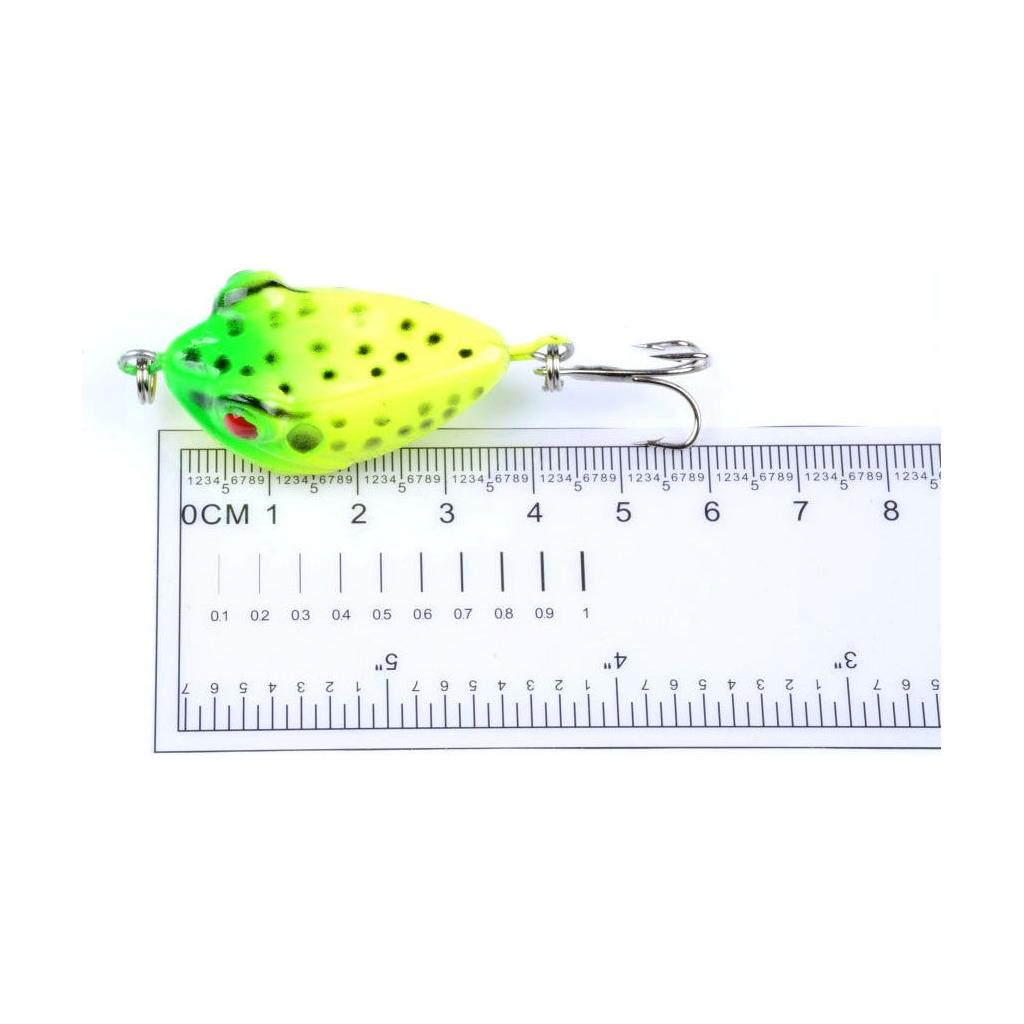 6X 4cm Popper Poppers Fishing Lure Lures Surface Tackle Fresh Saltwater - Magdasmall