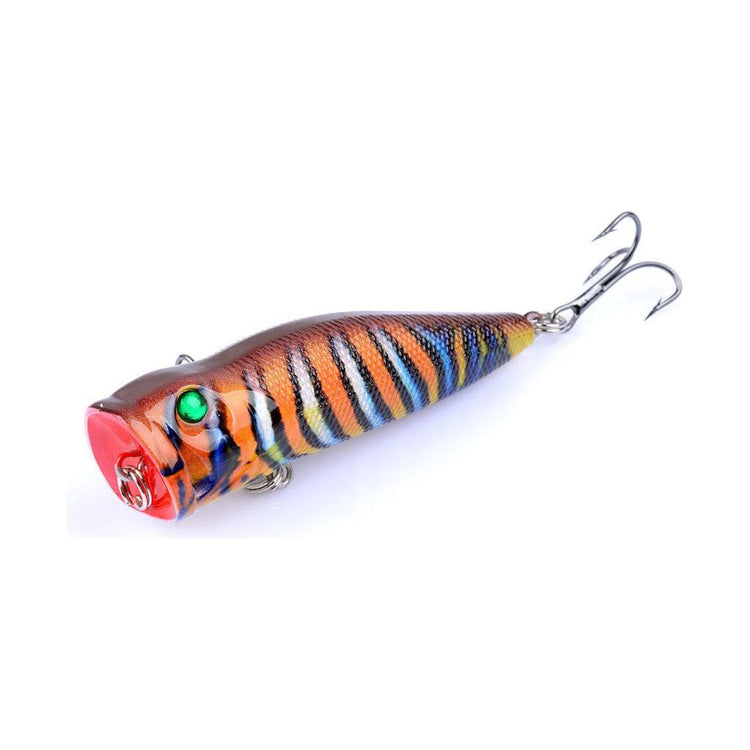 6X 7cm Popper Poppers Fishing Lure Lures Surface Tackle Fresh Saltwater - Magdasmall