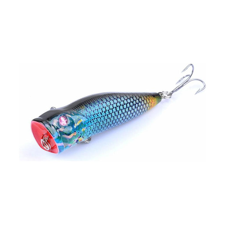 6X 7cm Popper Poppers Fishing Lure Lures Surface Tackle Fresh Saltwater - Magdasmall