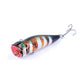 6X 7cm Popper Poppers Fishing Lure Lures Surface Tackle Fresh Saltwater - Magdasmall