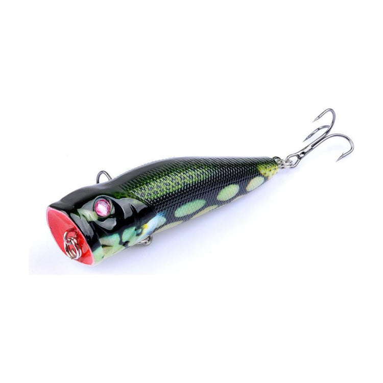 6X 7cm Popper Poppers Fishing Lure Lures Surface Tackle Fresh Saltwater - Magdasmall