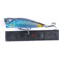 6X 7cm Popper Poppers Fishing Lure Lures Surface Tackle Fresh Saltwater - Magdasmall
