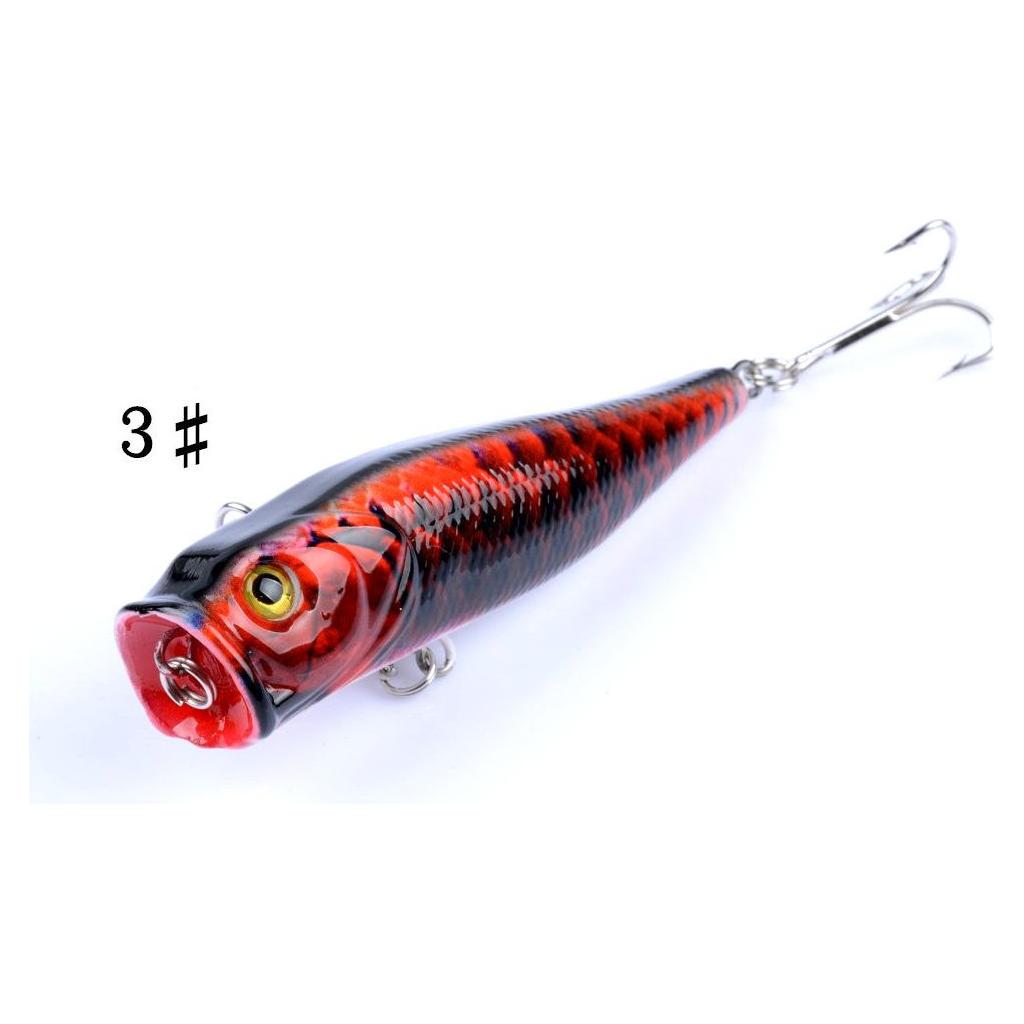 6X 9cm Popper Poppers Fishing Lure Lures Surface Tackle Fresh Saltwater - Magdasmall
