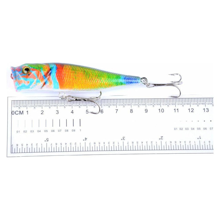 6X 9cm Popper Poppers Fishing Lure Lures Surface Tackle Fresh Saltwater - Magdasmall