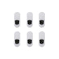 6X Rexy Cushion No Show Ankle Socks Large Non-Slip Breathable WHITE - Magdasmall